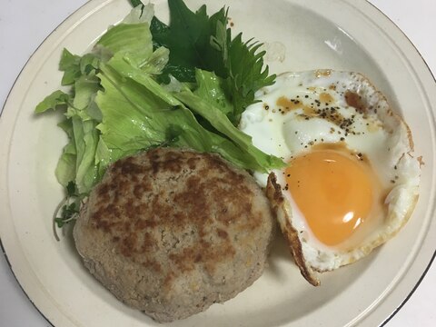 すりおろし野菜で！しっとりおからハンバーグ